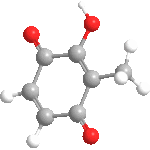 2hydroxy3methyl14benzoquinoneweb3D