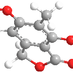 5,7-Dihydroxy-6-methylphthalideweb3D