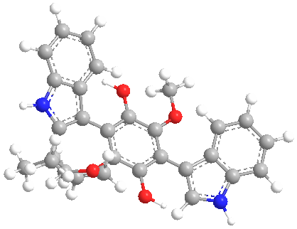 Asterriquinone(3)web3D