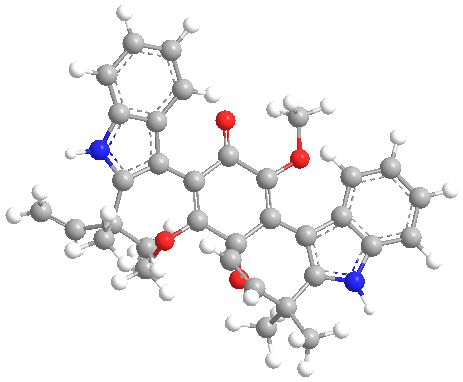 AsterriquinoneB4web3D