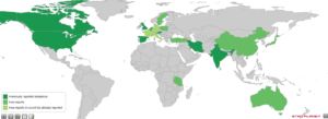Global emergence of Aspergillus resistance to antifungal drugs