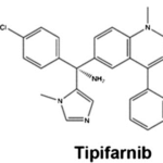 Tipifarnib (farnesyltransferase inhibitor)