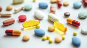 Picture of a variety of medicines