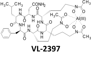 The chemical structure of VL2397