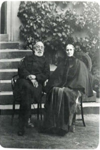 With wife, Rose Virchow
